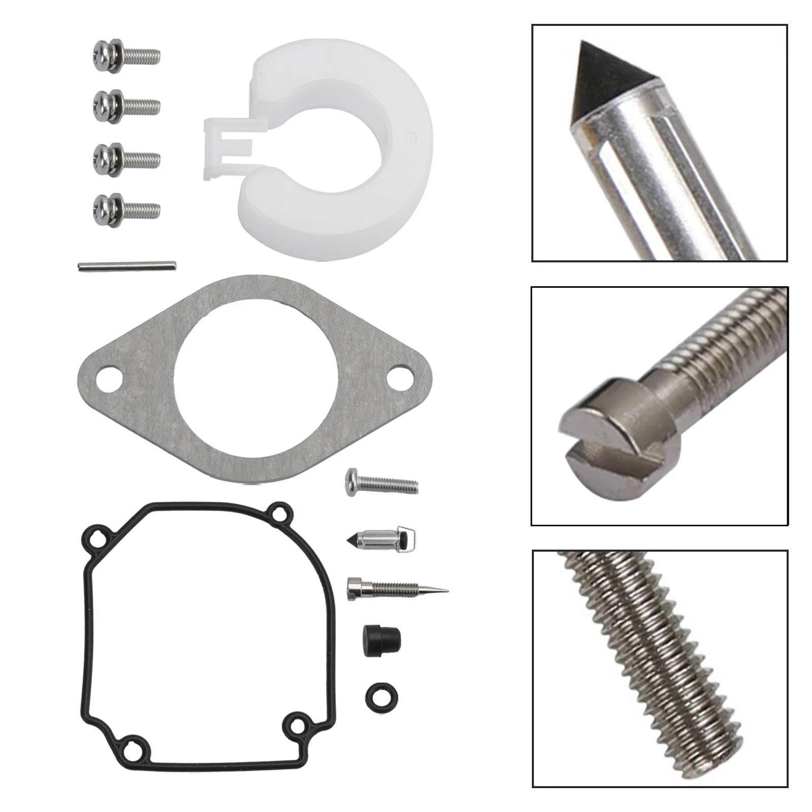 Carburetor Rebuild Kit for Tohatsu Mercury-Mercruiser 25HP 30HP (2-Stroke)