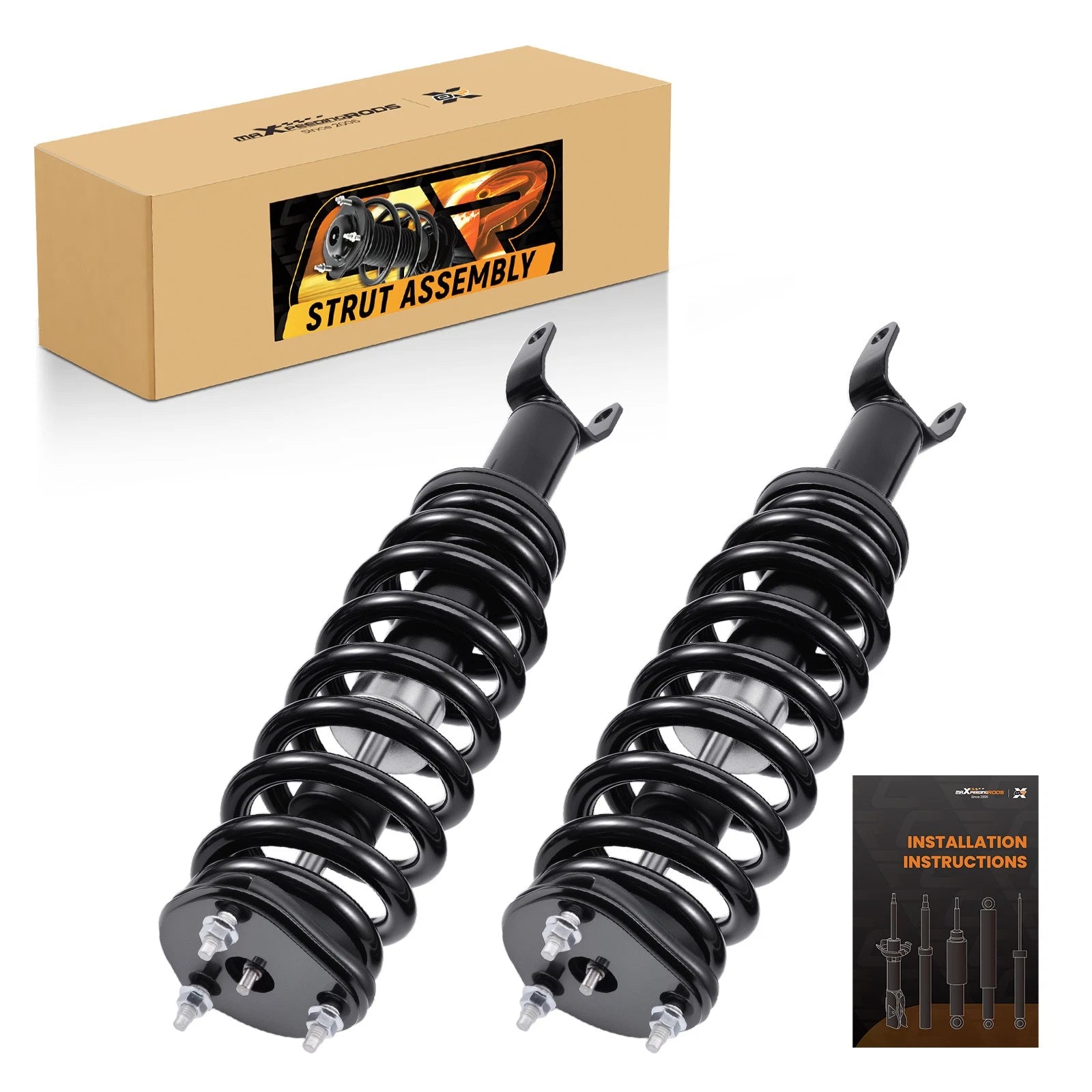 Front Pair Struts & Coil Spring for Saturn SC1 SC2 SL SL1 SL2 (1993–2002)