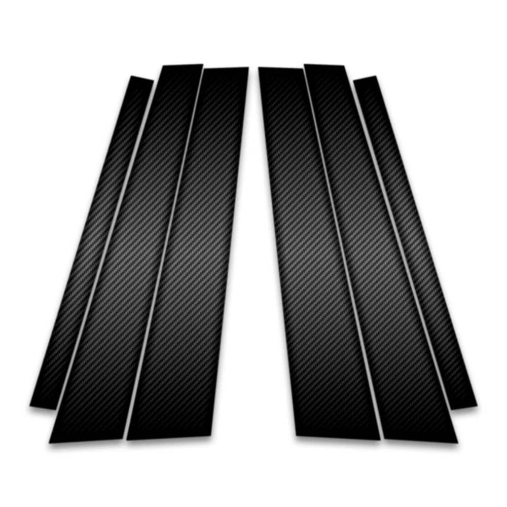 6pc Carbon Fiber Pillar Post Covers for 2014-2018 BMW X5 - SRC0121