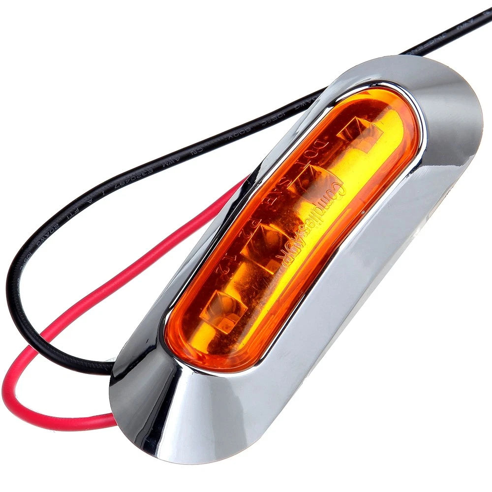 5X Amber LED Roof Cab Marker Light for Dodge Ram 1500-4500 (2003–2016)