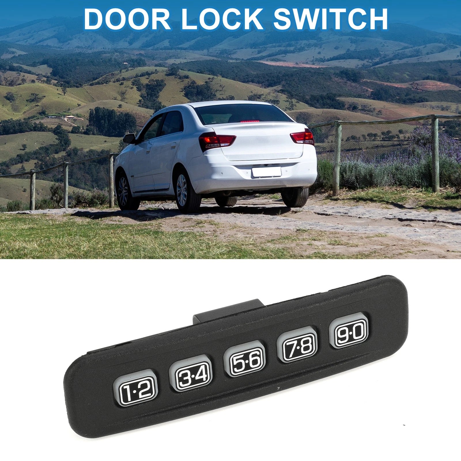 Car Door Lock Switch No.8L8Z14A626AA for Ford Crown Victoria (2001–2011) Black