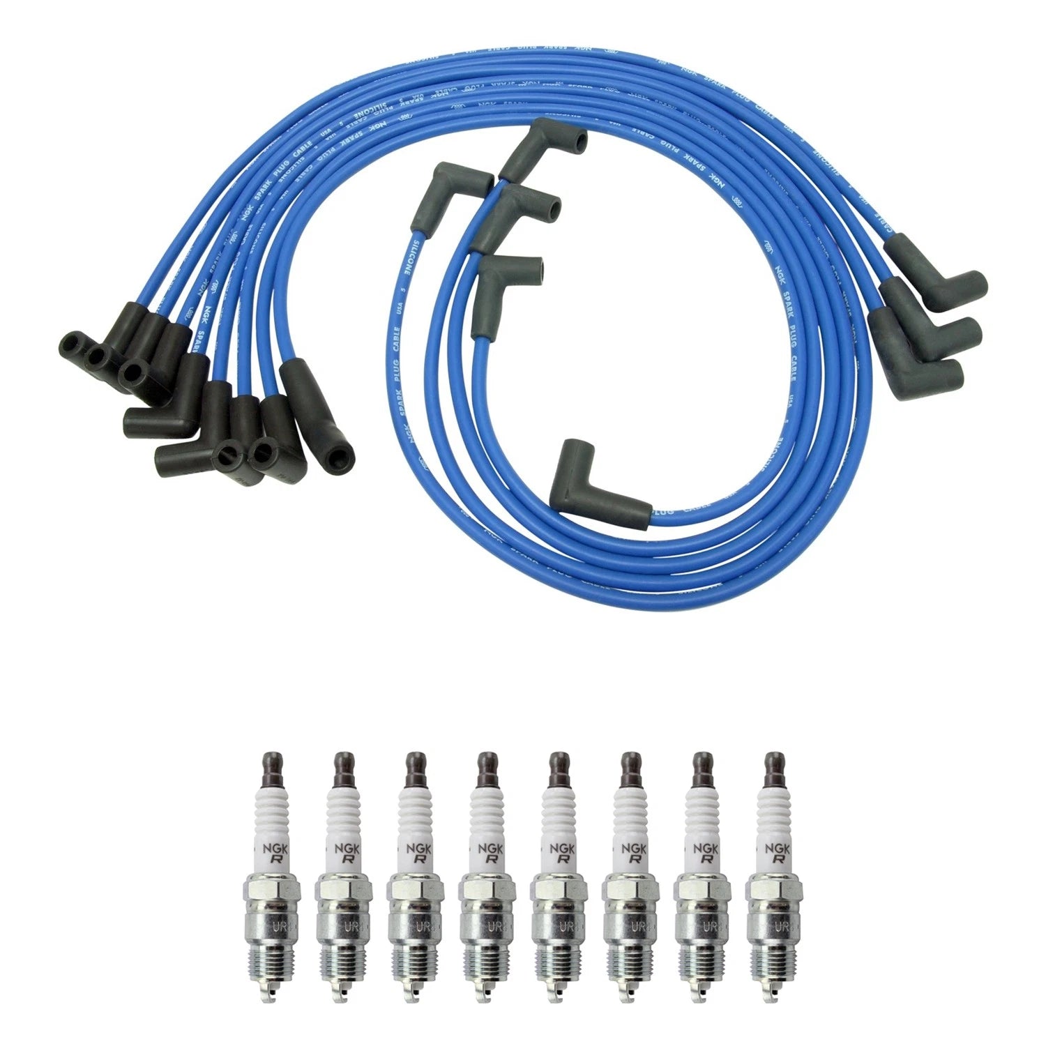 NGK 8mm Wire Set for Chevrolet Camaro Corvette 5.7L V8 (1993–2002)