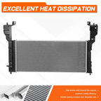 Full Aluminum Core Cooling Radiator for Ford Edge (2012–2014) DPI-13356