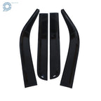 Set of 4 Windows Visors for Ford F150 Crew Cab (2009–2014) Rain Guard Deflector