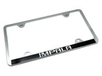 License Plate Frame Front Chrome ABS Replacement for Chevy Impala (2000–2014)