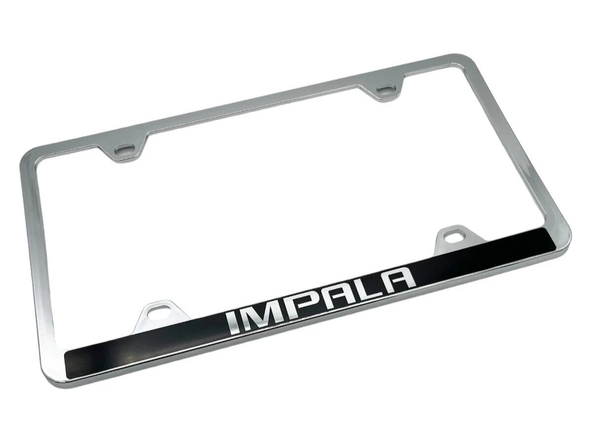 License Plate Frame Front Chrome ABS Replacement for Chevy Impala (2000–2014)