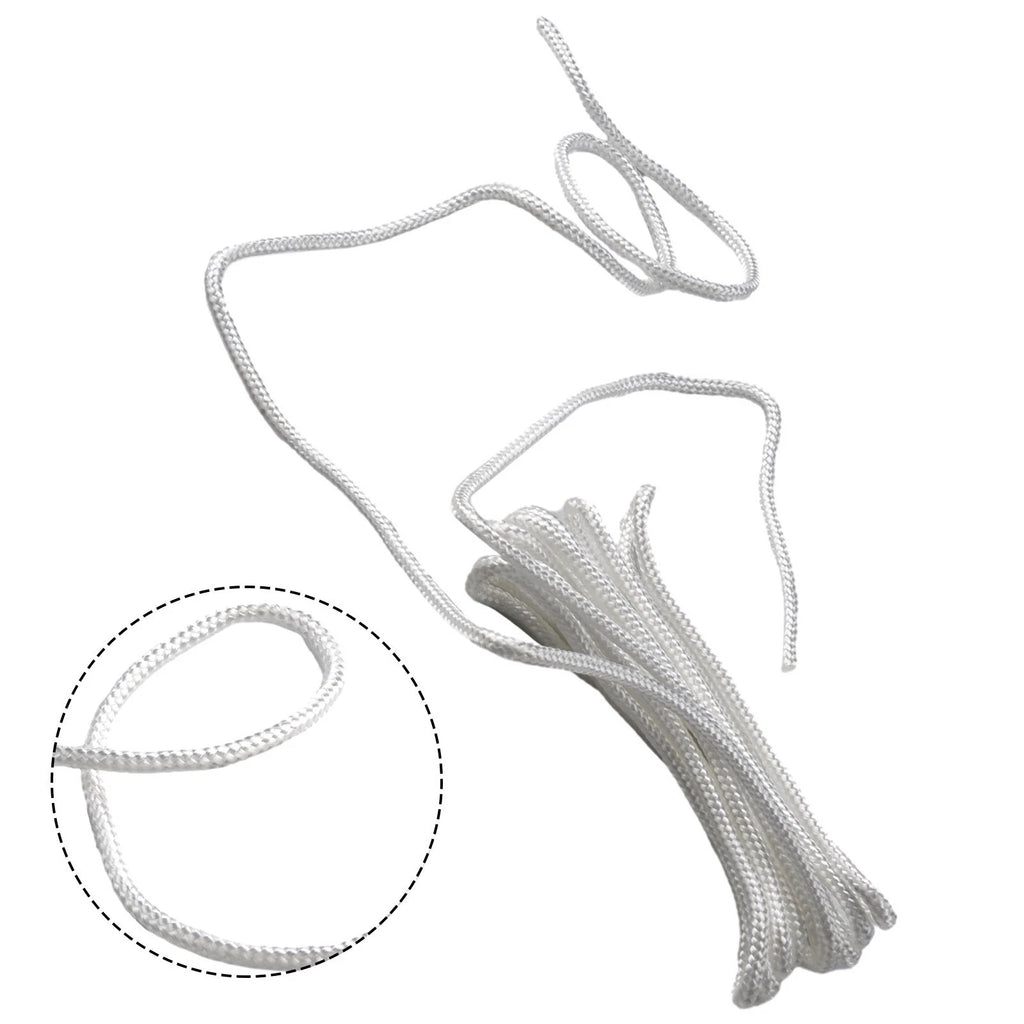 Nylon Puller Recoil Cord Rope for Lawnmower Chainsaw (300cm, 4mm)