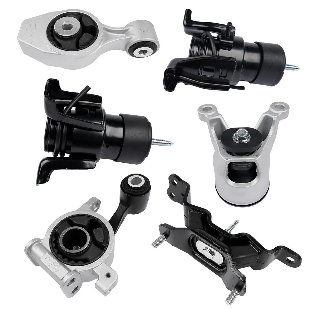 Set of 6 Motor & Trans Mounts for Infiniti JX35, Nissan Pathfinder (2013–2016)