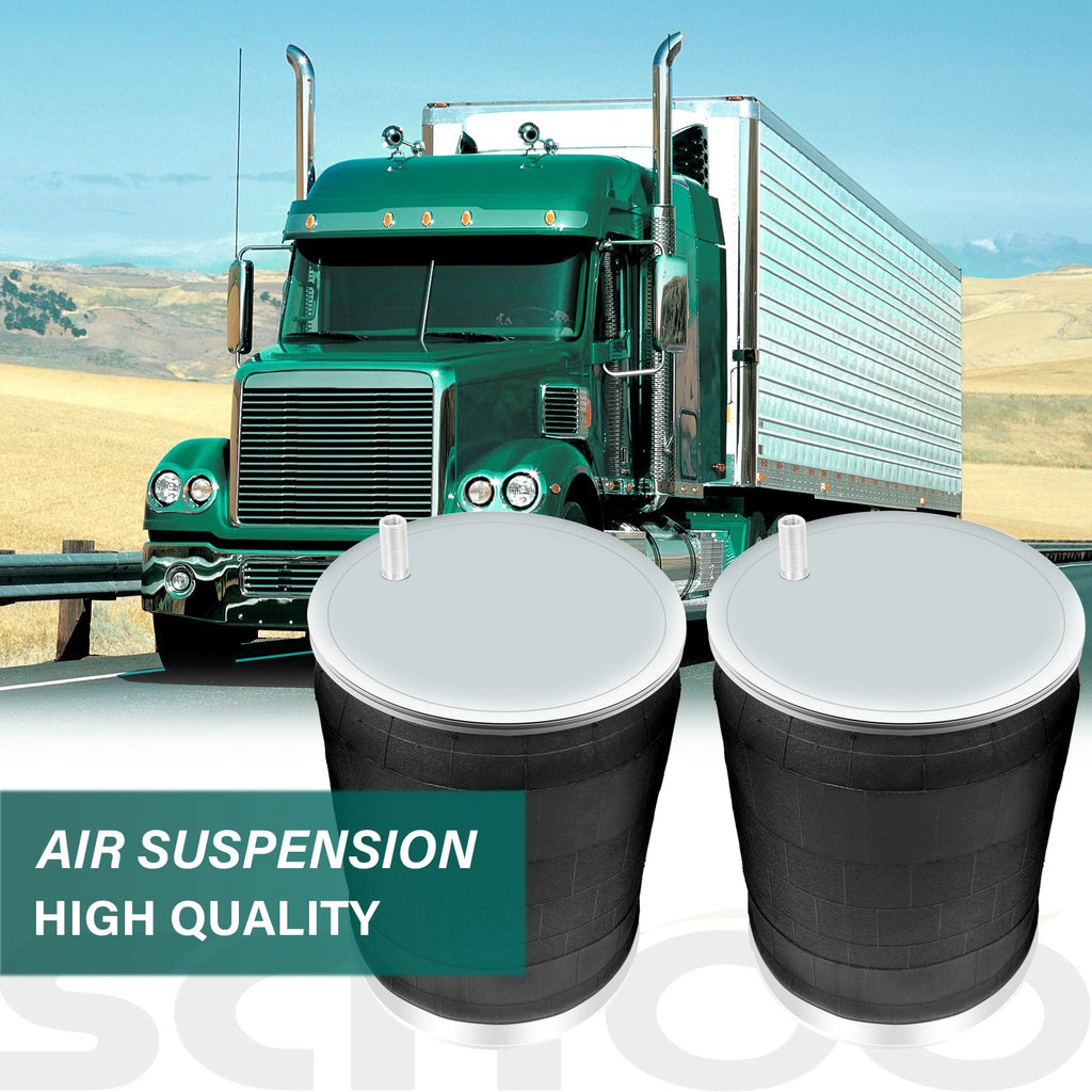 Pair Air Suspension Spring Bags for Hendrickson Goodyear (W01-358-9580, 1R13-118)