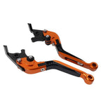 Folding Extendable Brake Clutch Levers for Honda CB1100 (2013–2020) - Orange