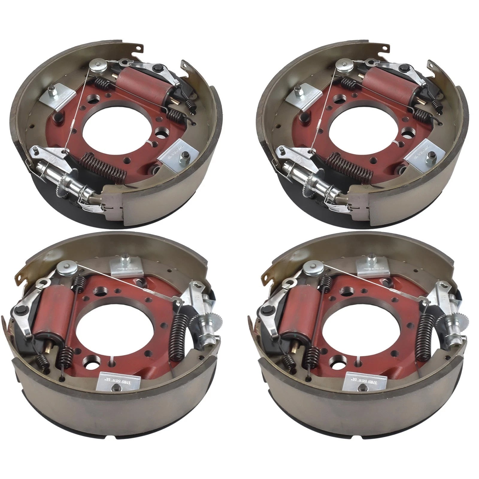 Set of 4 12.25" Hydraulic Brakes for Dexter 9K-10K Trailer Axle 23-411 23-410