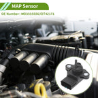 MAP Sensor for Mitsubishi Carisma (1995–2004) No.MD3555556