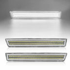 2X Front Bumper LED Side Marker Parking Lights for Dodge Challenger (2015–2022)