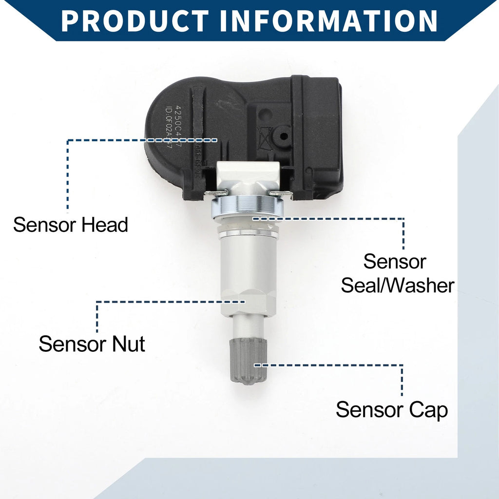Tire Pressure Sensor for Mitsubishi Lancer (2014–2019) No.4250C477/1612477080