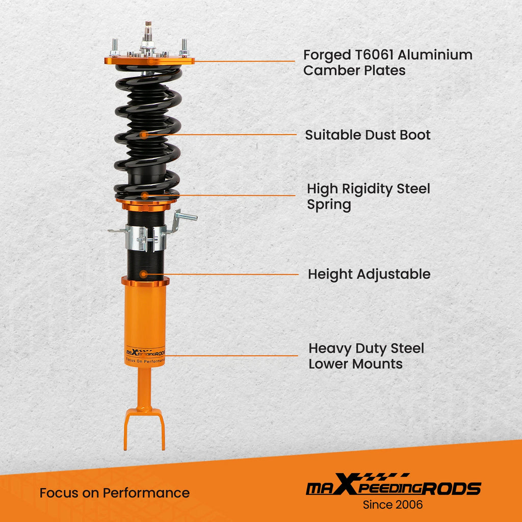 Adjustable Coilovers Camber Traction Arm for Nissan 350Z (2003–2009)