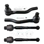 Set of 4 Inner Outer Tie Rod Ends for Acura TLX Honda Accord (2013–2020)