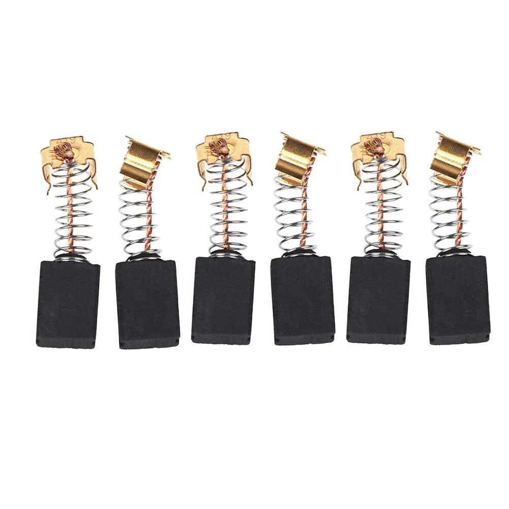 Set of 6 Carbon Brushes for Power Tools (CB406, CB407, CB418)