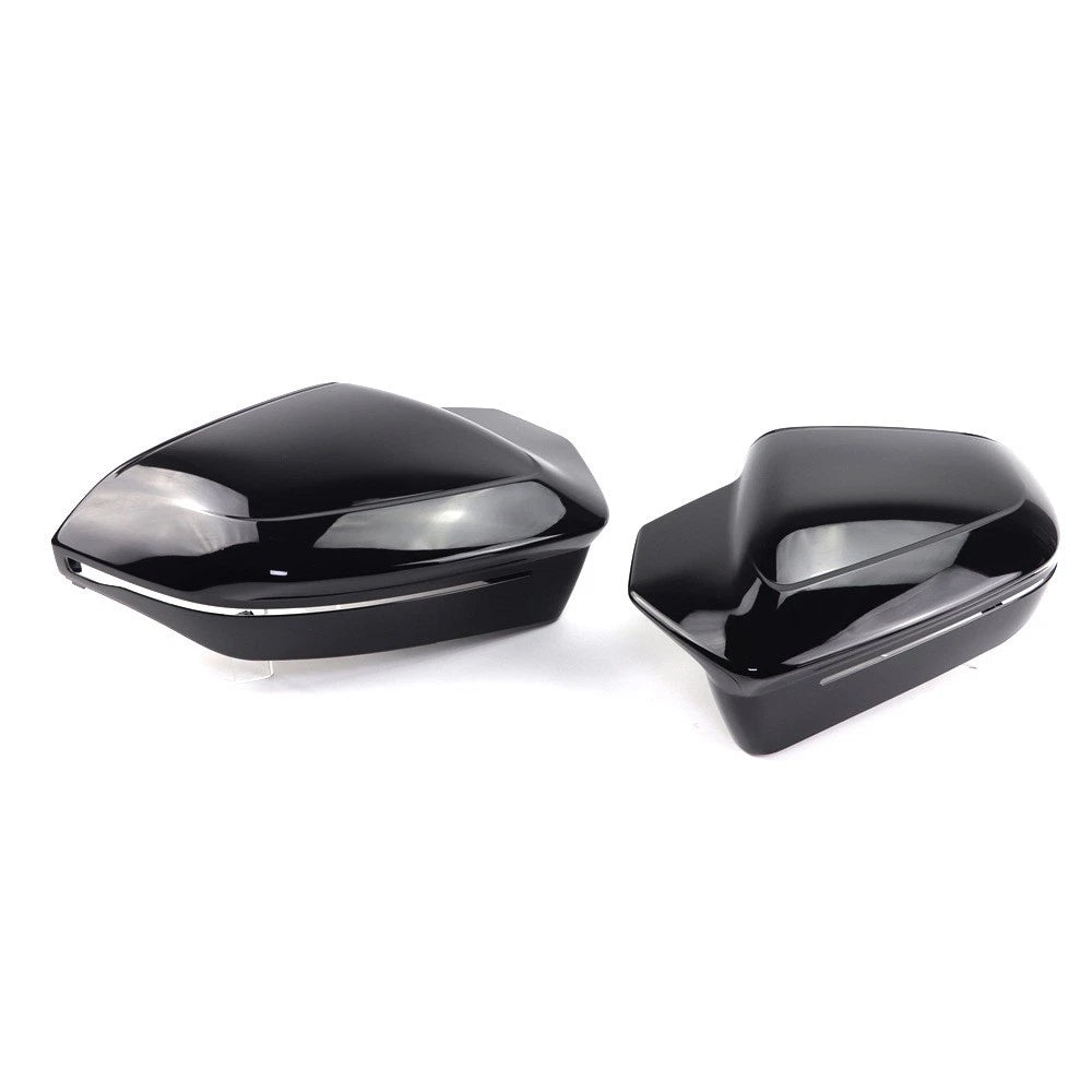 Gloss Black M-Style Mirror Caps for BMW 7-Series G70 (2022–Present), X3 G45 (2025–Present)