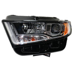 HID/Xenon Headlight Set for Ford Edge (2015–2018) Chrome Left+Right Pair