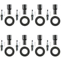 Set of 8 NGK G-Power Platinum Spark Plugs & Denso Coil Boots for Sequoia Tundra (2000–2023)