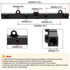 High Flow Fuel Rail for K Series K20 K24 RSX Accord