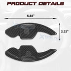 Carbon Fiber Black Paddle Shifter Extension for Audi A4-A7 (2017-2023)