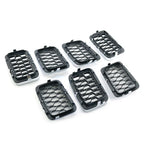 Honeycomb Mesh Grille Insert Cover Chrome for Jeep Grand Cherokee (2017-2021)