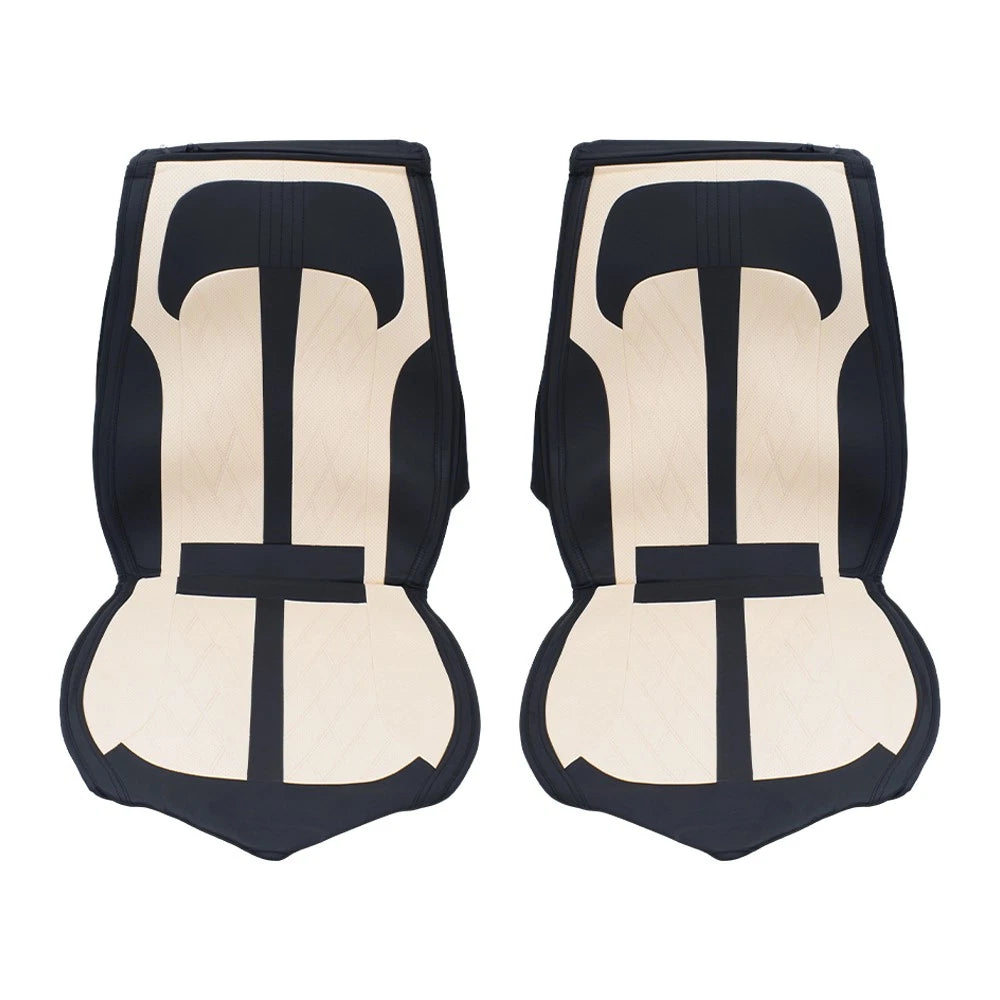 Set of 5 Waterproof PU Leather Seat Covers for Ford F-150 (2009–2023)