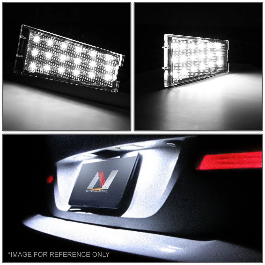 SMD LED License Plate Light Assembly for Cadillac CTS Sedan (2008–2010)
