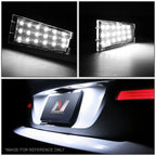 SMD LED License Plate Light Assembly for Cadillac CTS Sedan (2008–2010)
