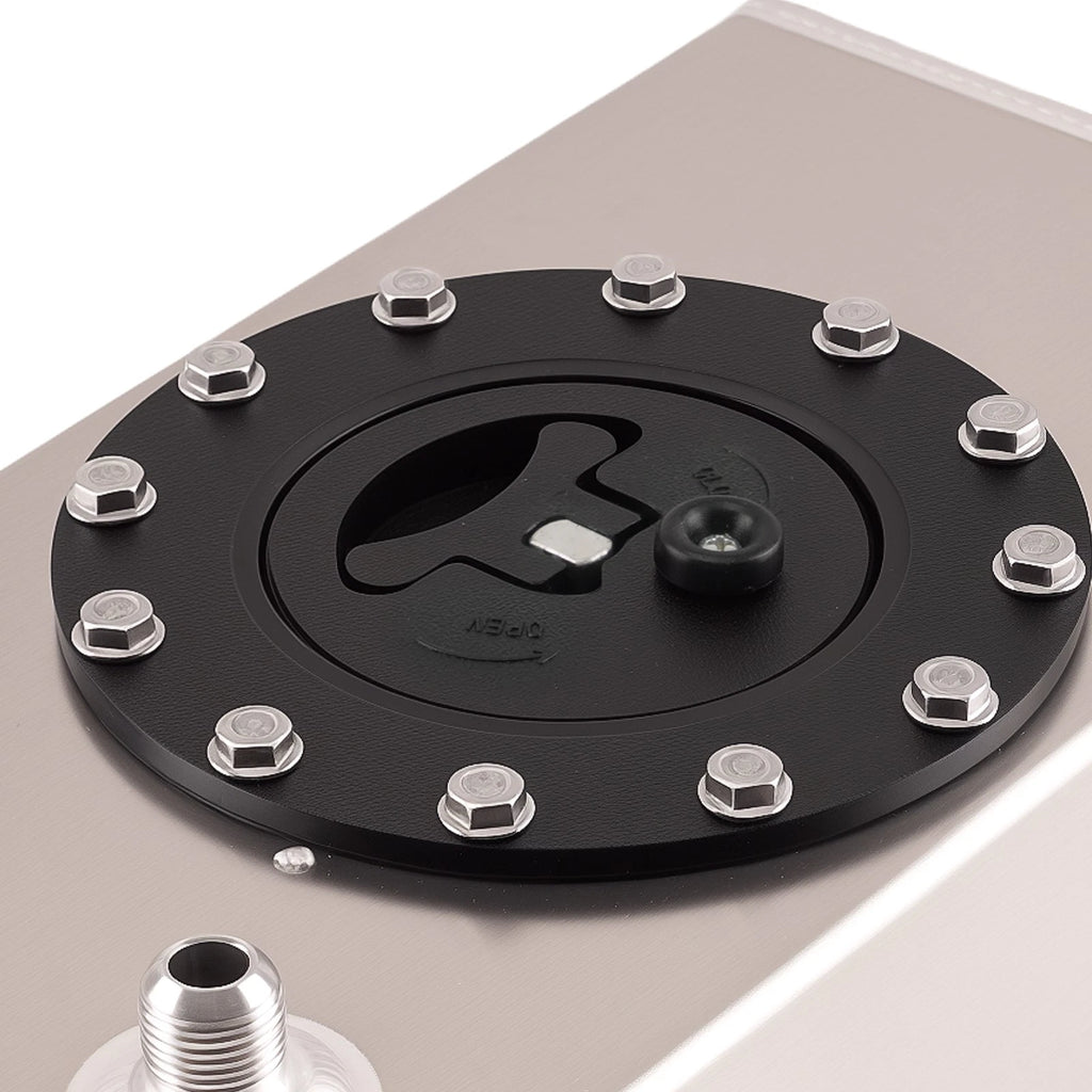 4 Gallon Aluminum Fuel Tank for Racing Vehicle (12"x10"x8")