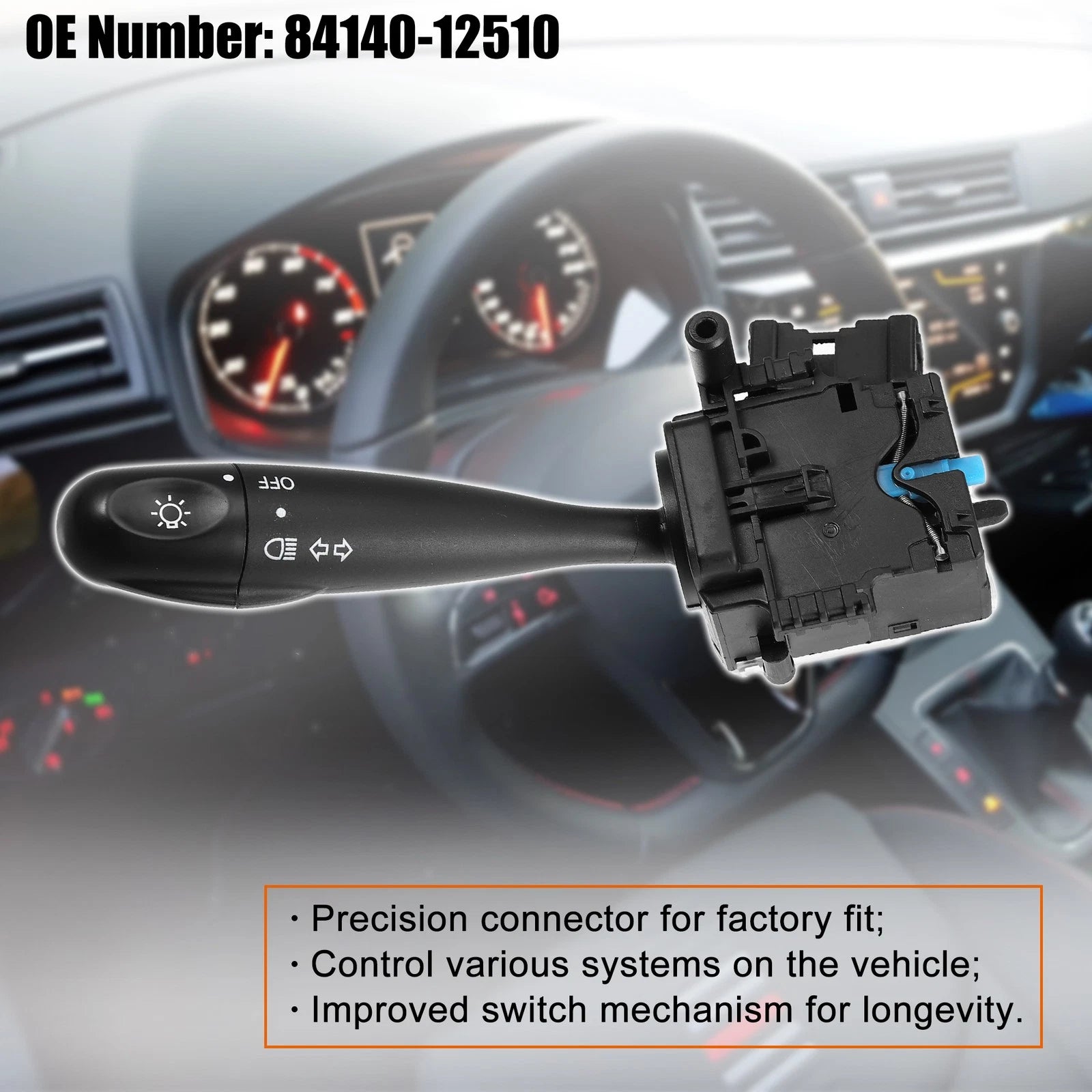 Turn Signal Lever Switch for Toyota RAV4 (2000–2005) 84140-12510