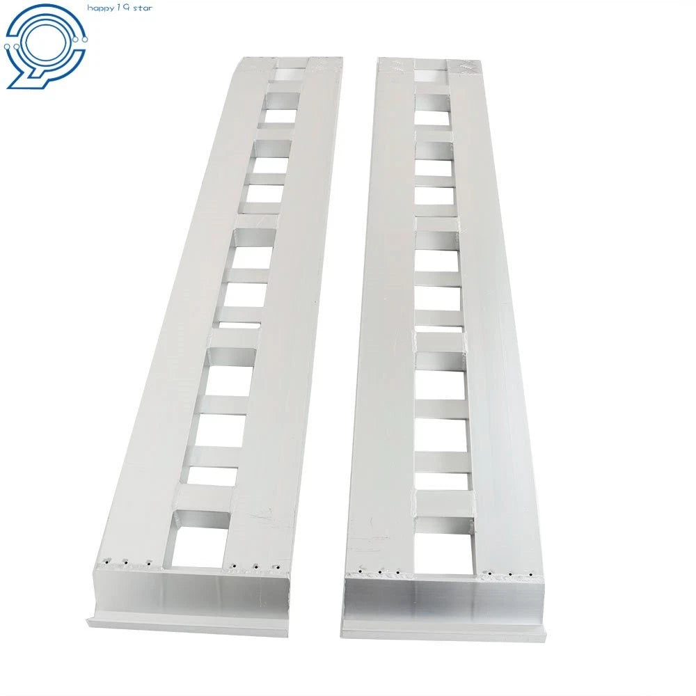Set of 2 Aluminum Car Truck Ramps for Auto Hauler (84" x 14")
