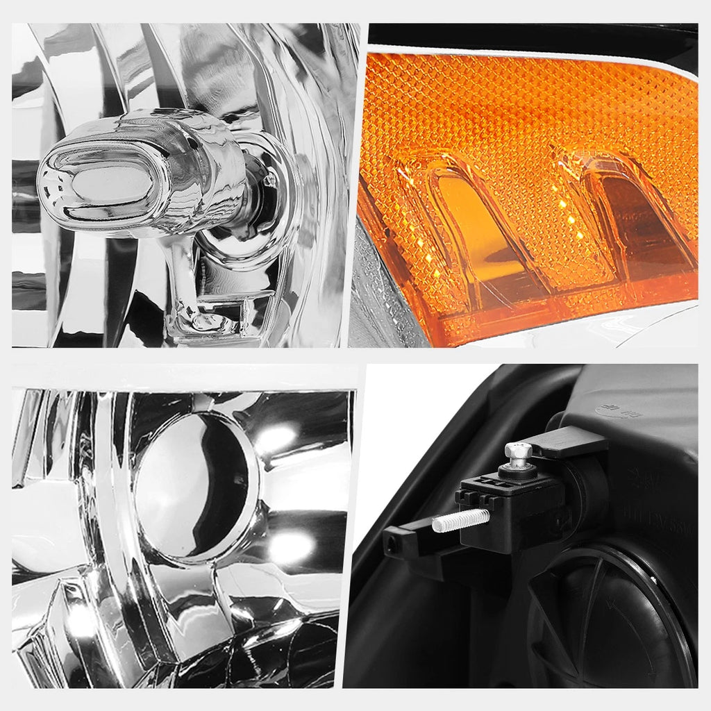 Set of 2 Polished Side Step Nerf Bars for Ram 1500 Crew Cab (2019–2024)