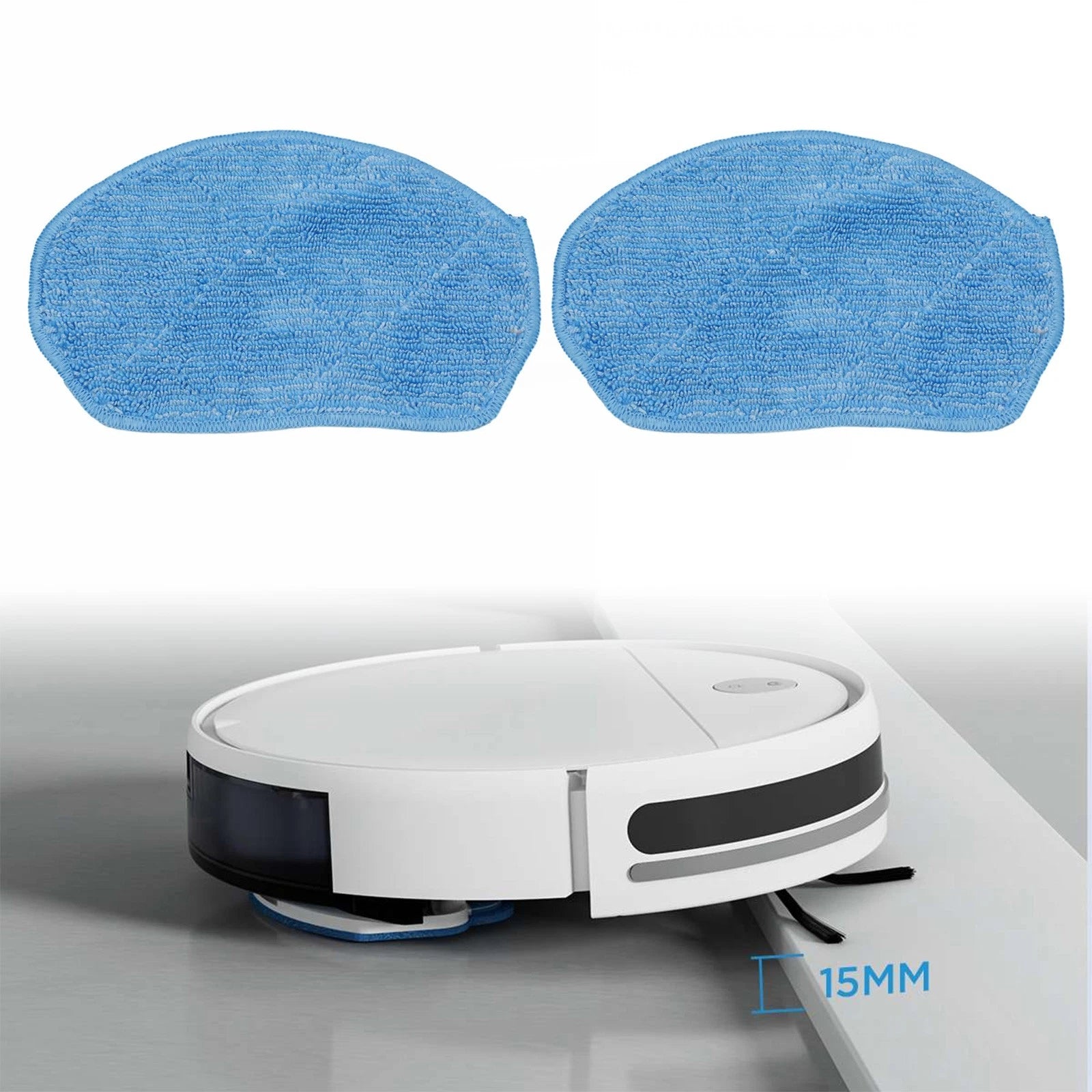 25 Premium Cleaning Rags for Midea VCR04W Robot Vacuum Cleaner