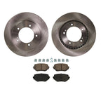 Front Brake Disc Rotors and Pads Kit for Suzuki Grand Vitara XL-7