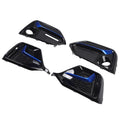 Set of 2 Fog Light Garnish Covers for Honda Civic Hatchback (2017–2021)