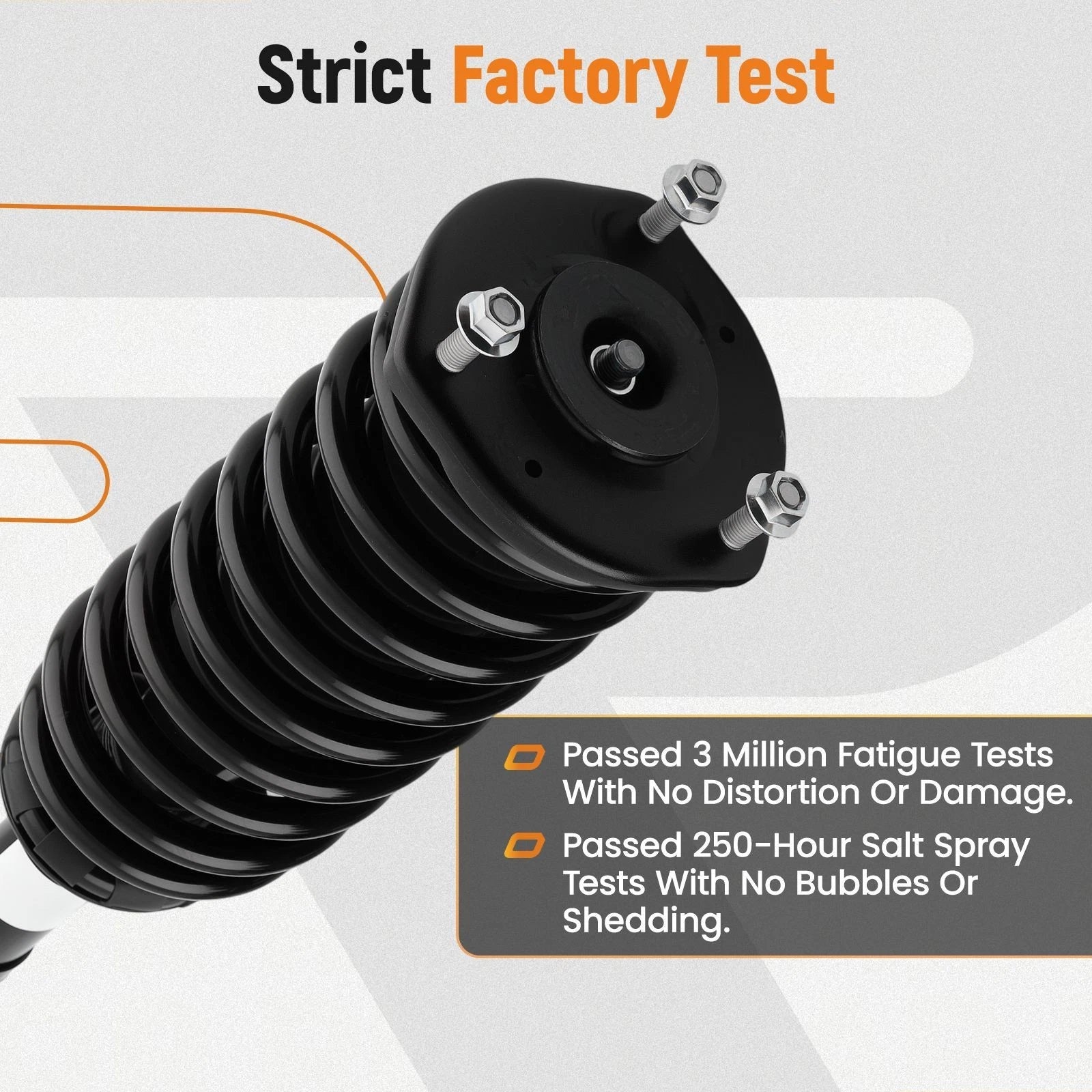 AWD Front Struts w/ Coil Spring Assembly for Lexus LS460 LS600H (2009–2017)
