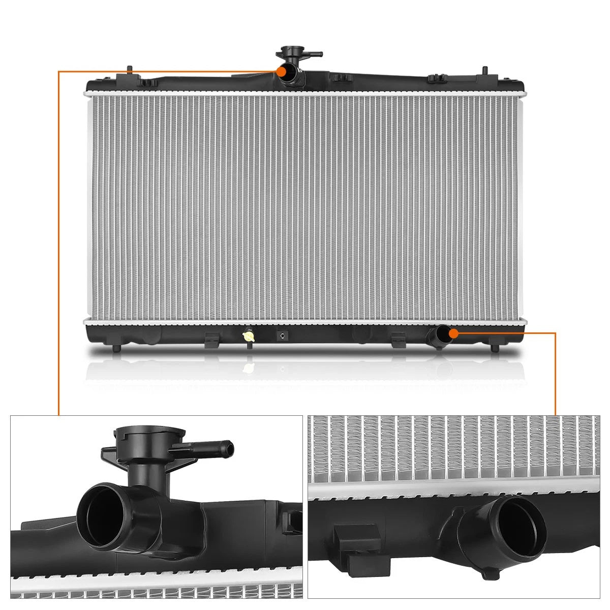 Aluminum Radiator DPI-13547 for Lexus ES300H ES350 (2013–2018)
