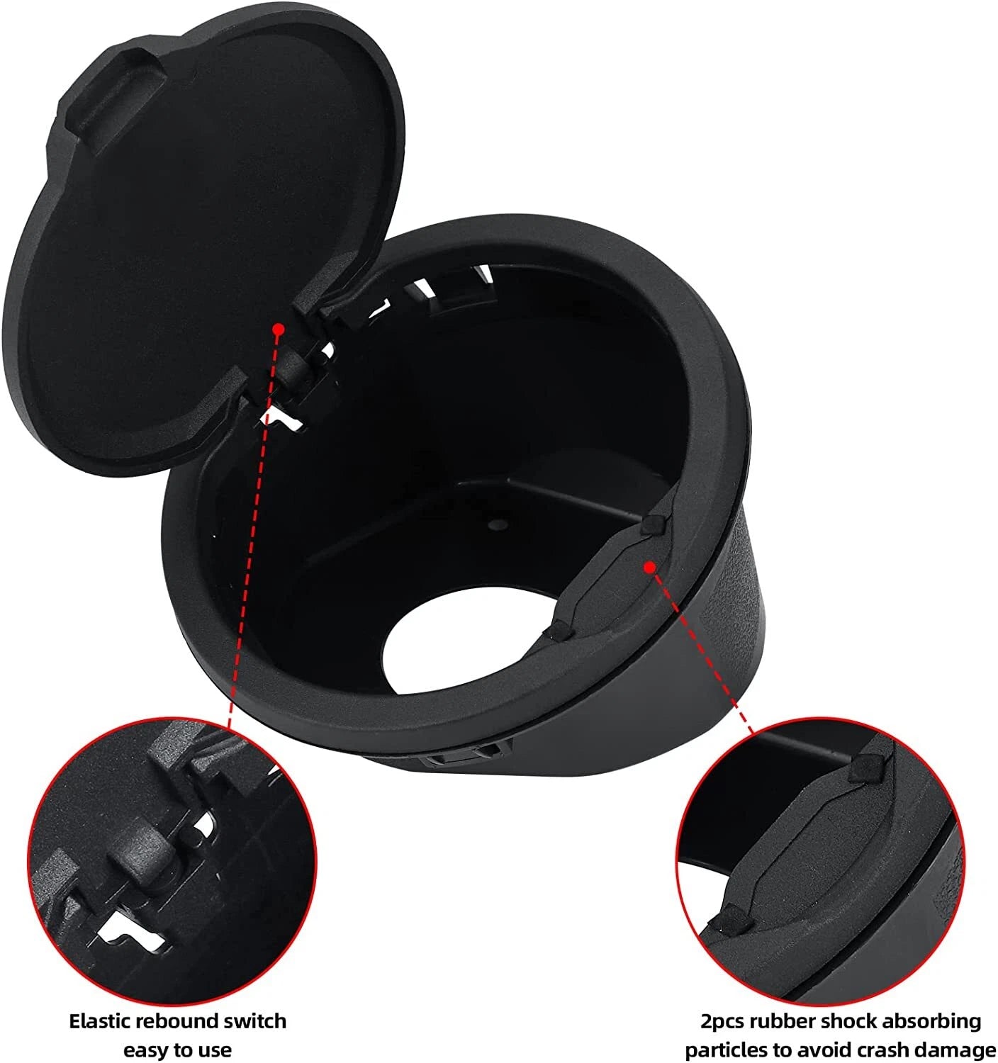 Fuel Filler Gas Cap for Jeep Wrangler JL JLU (2018–2022)