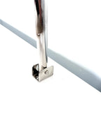 Boat Rail for Custom Manufacturer (43in x 16in) Stainless Steel Swivel Mounts
