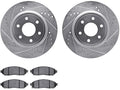 Front Brake Pad and Rotor Kit for Suzuki Equator (2009–2012) QC495NW