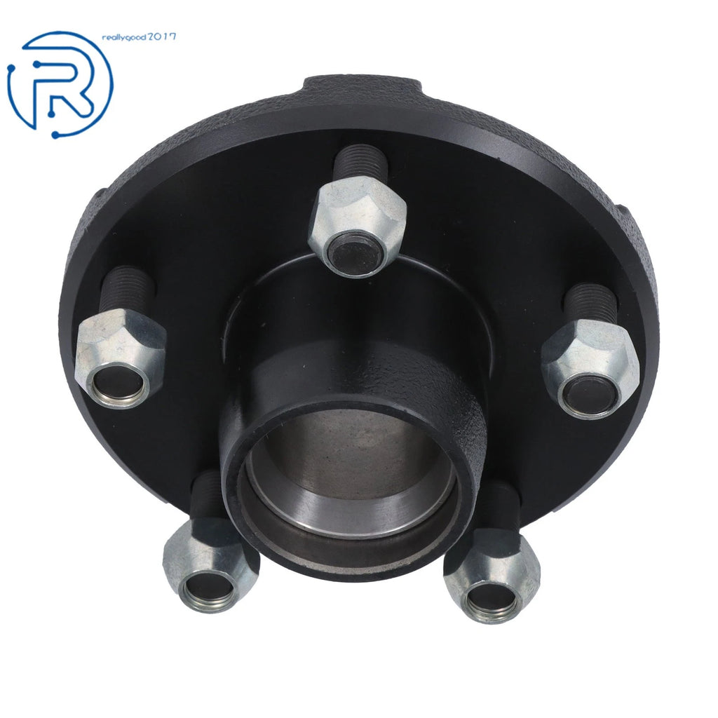 Set of 2 Trailer Hubs for 2000 lbs Axle (1" or 1-1/16")