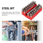 33 PC Security Bit Set with Magnetic Holder, Tamper Resistant