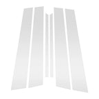 Set of 6 Door Pillar Window Trim for Nissan Altima (2002–2006) Chrome