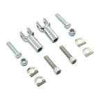 Passenger Foot Peg Support Mount Holder Clevis Kit for Harley Softail (2000-2006)