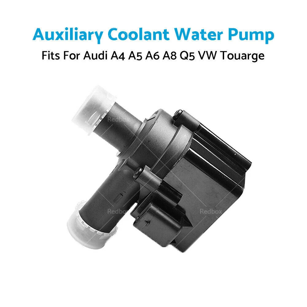Auxiliary Coolant Water Pump for Audi A4 A5 A6 A8 Q5 Q7 VW Touareg (2000–2023)