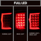 LED Tube Tail Lights for GMC Sierra 1500 2500HD 3500HD (2007-2014)