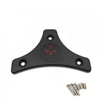 Sissy Bar Backrest Pad Mount Kit w/ Skull Plate for Harley Touring (2009–2017)