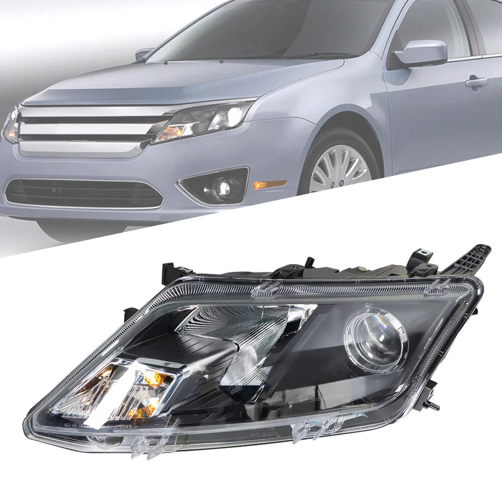 Black Projector Headlight for Ford Fusion (2010–2012)